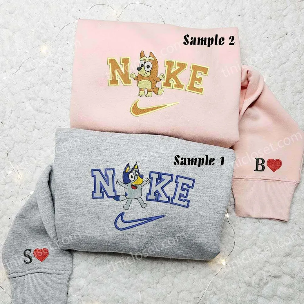 bingo und bluey star wars cartoon x nike tshirts besticken besticken sweatshirt modestil fr paare wqdso