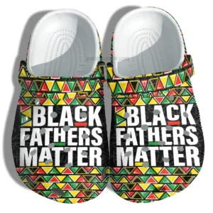 black fathers matter africa style croc xbx40