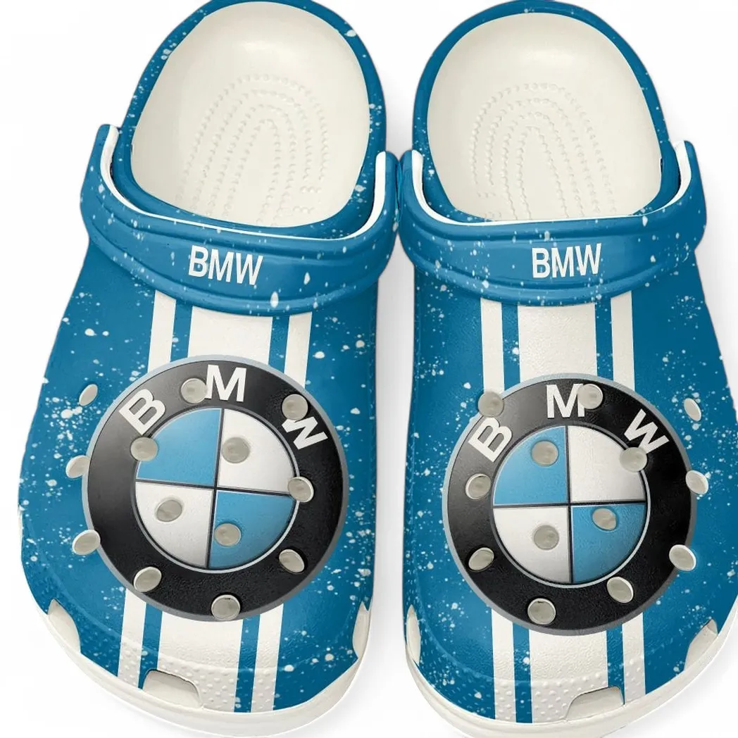 bmw car crocs gift for bmw car lovers gift for him husband boyfriend car62022025051 white vdoib