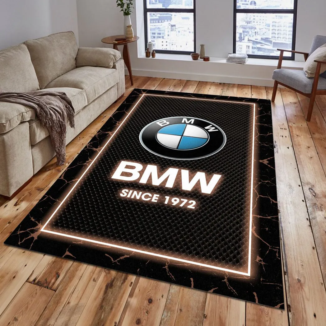 bmw car rug gift for bmw car lovers gift for him husband boyfriend car5202192504 brown