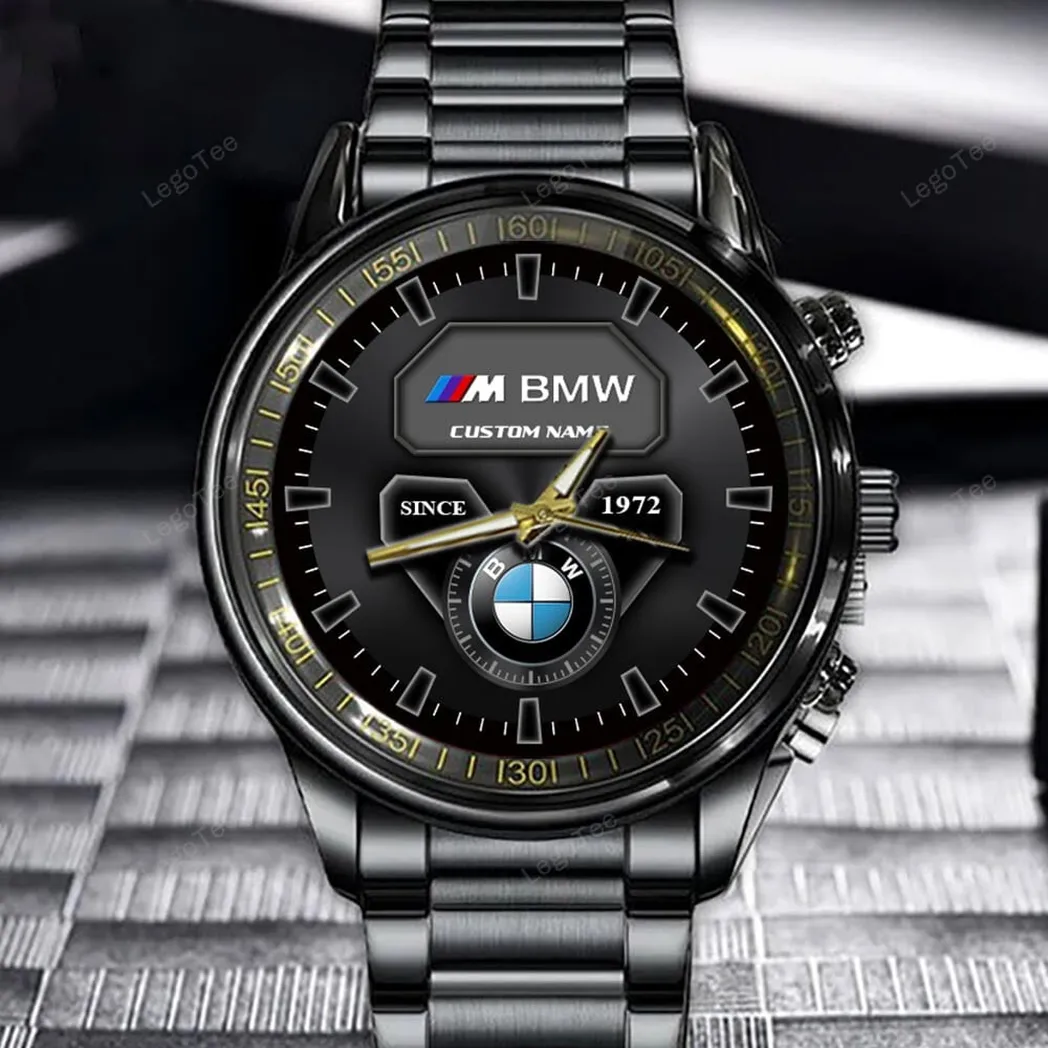 bmw m uhren edelstahl uhr fr bmw m fans geschenk fr papa car32803270250337