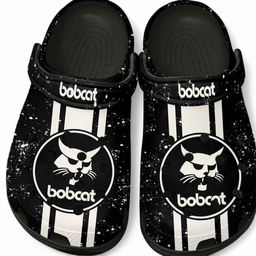 bobcat crocs gift for bobcat lovers gift for him husband boyfriend car62022025034 black