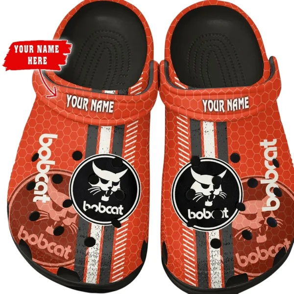 bobcat crocs shoes gift for bobcat lovers birthday gift for husband boyfriend car82022025566 black au6vo