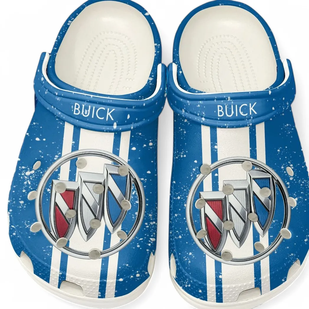 buick crocs gift for buick lovers gift for him husband boyfriend car62022025006 white cfy5i