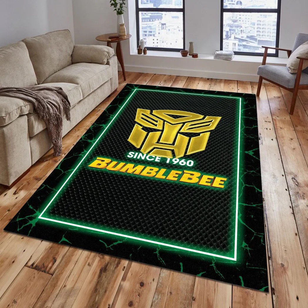 bumblebee rug gift for bumblebee lovers gift for him husband boyfriend car5202192508 green peqbg
