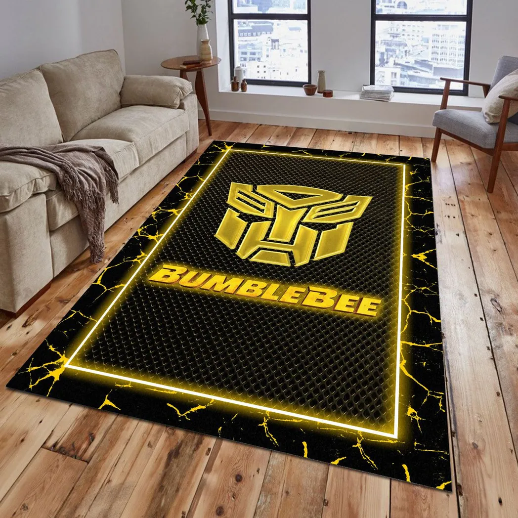 bumblebee rug gift for bumblebee lovers gift for him husband boyfriend car5202192508 yellow wzull