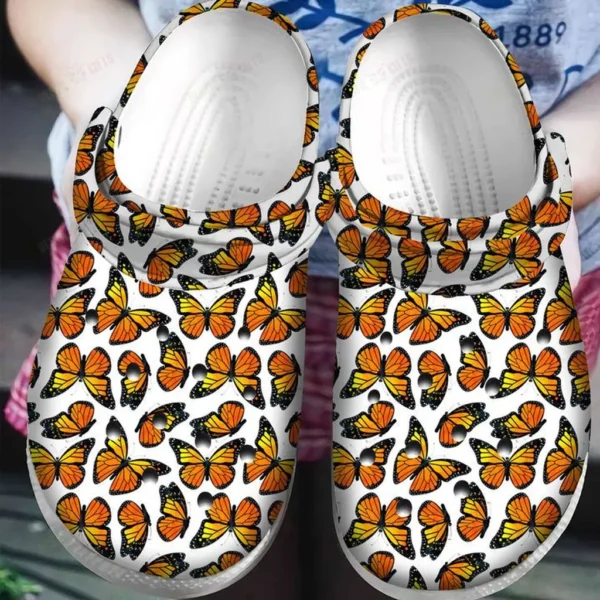 butterfly fantastic butterflies crocs personalized crocs classic clogs iv03o