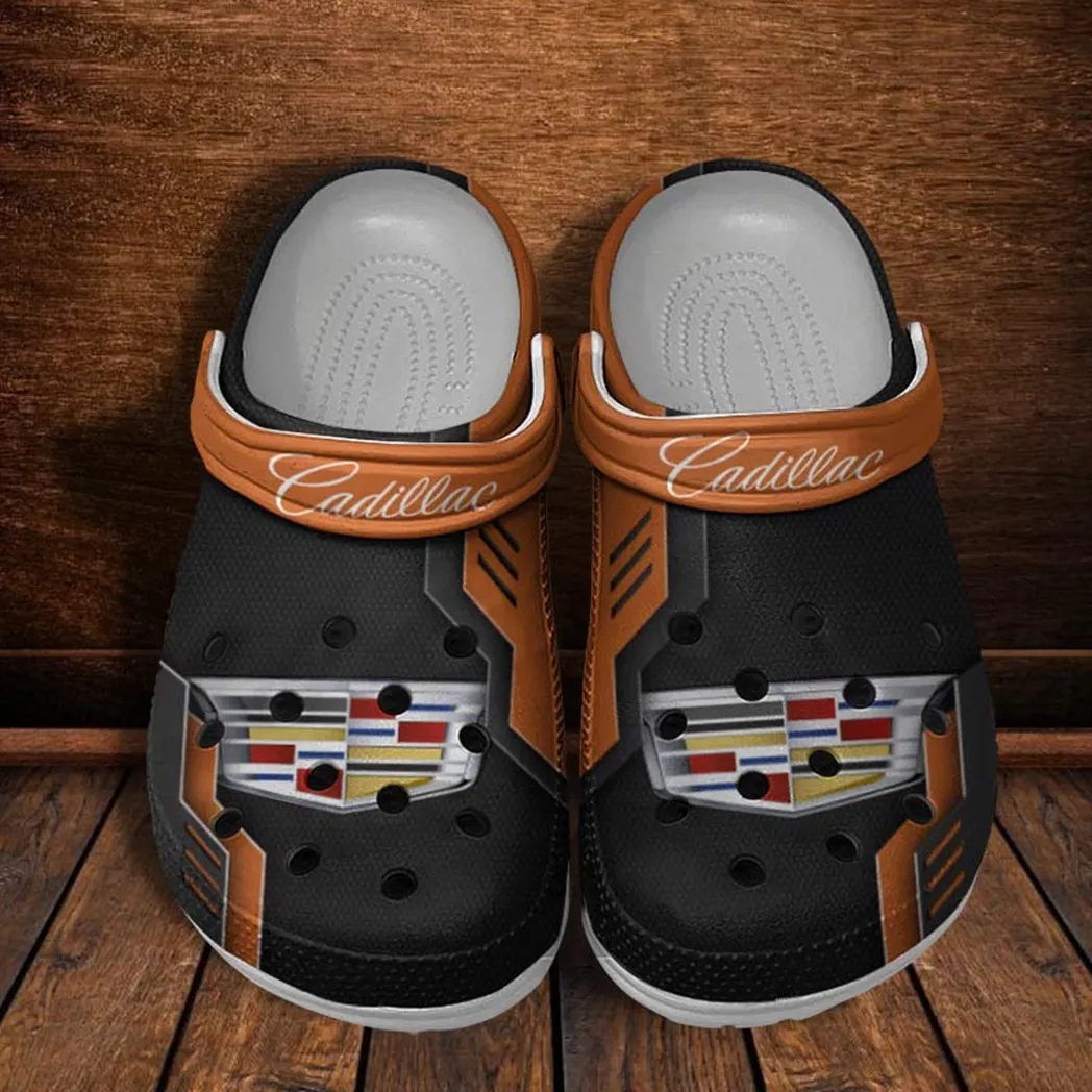cadillac crocs clogs mnner frauen geschenk fr cadillac fan car185031525281 orange boooy