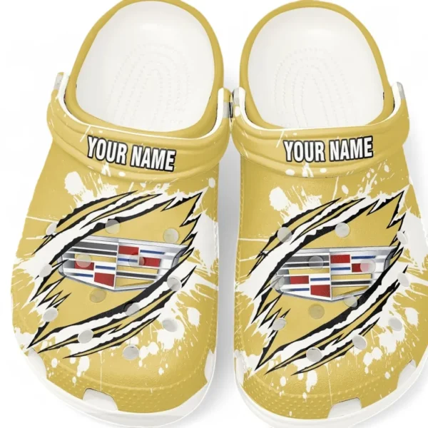 cadillac crocs gift for cadillac lovers gift for him husband boyfriend car5602192511 white ayjd5