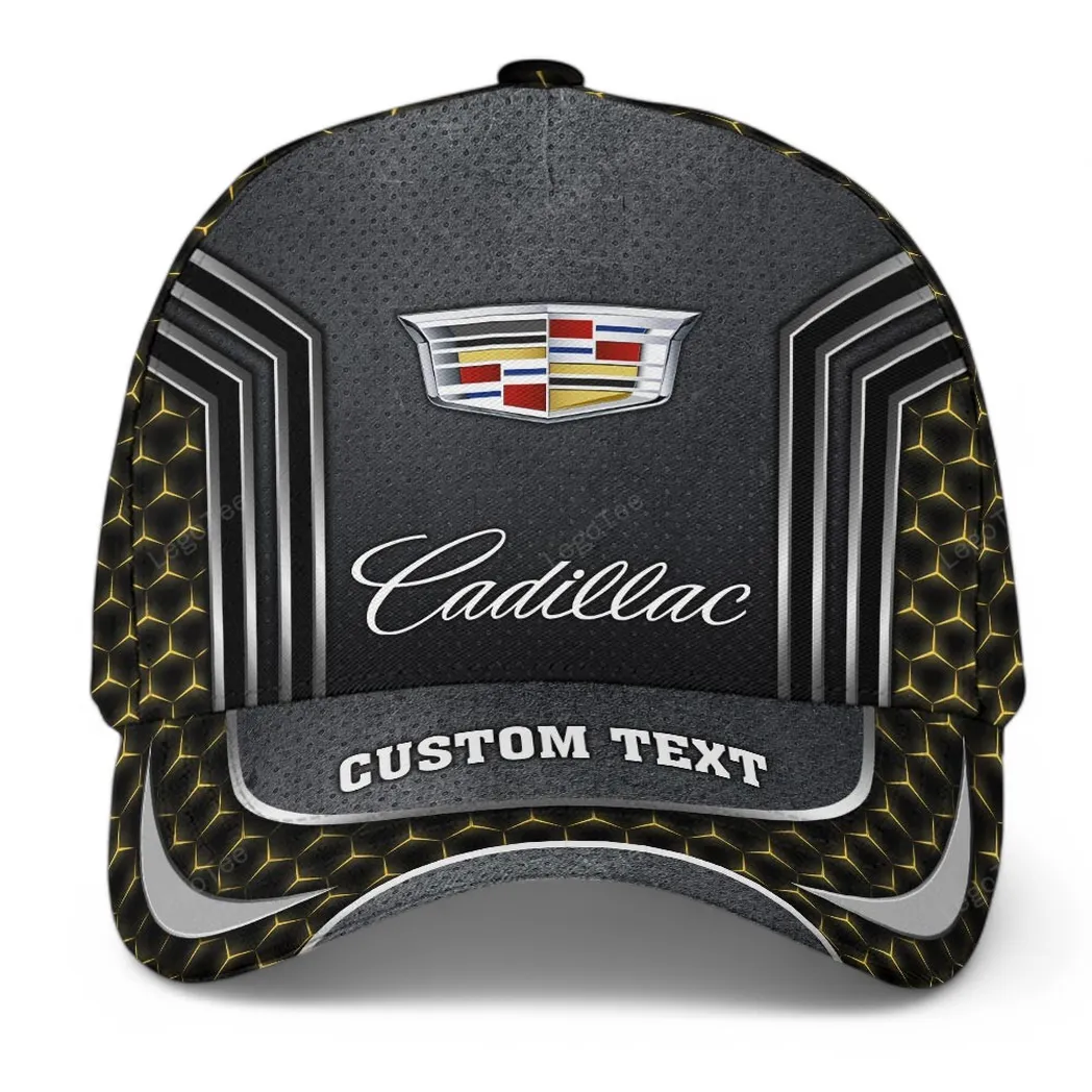cadillac kappe basecap mit allover druck fr cadillac fans car99031025206 gelb