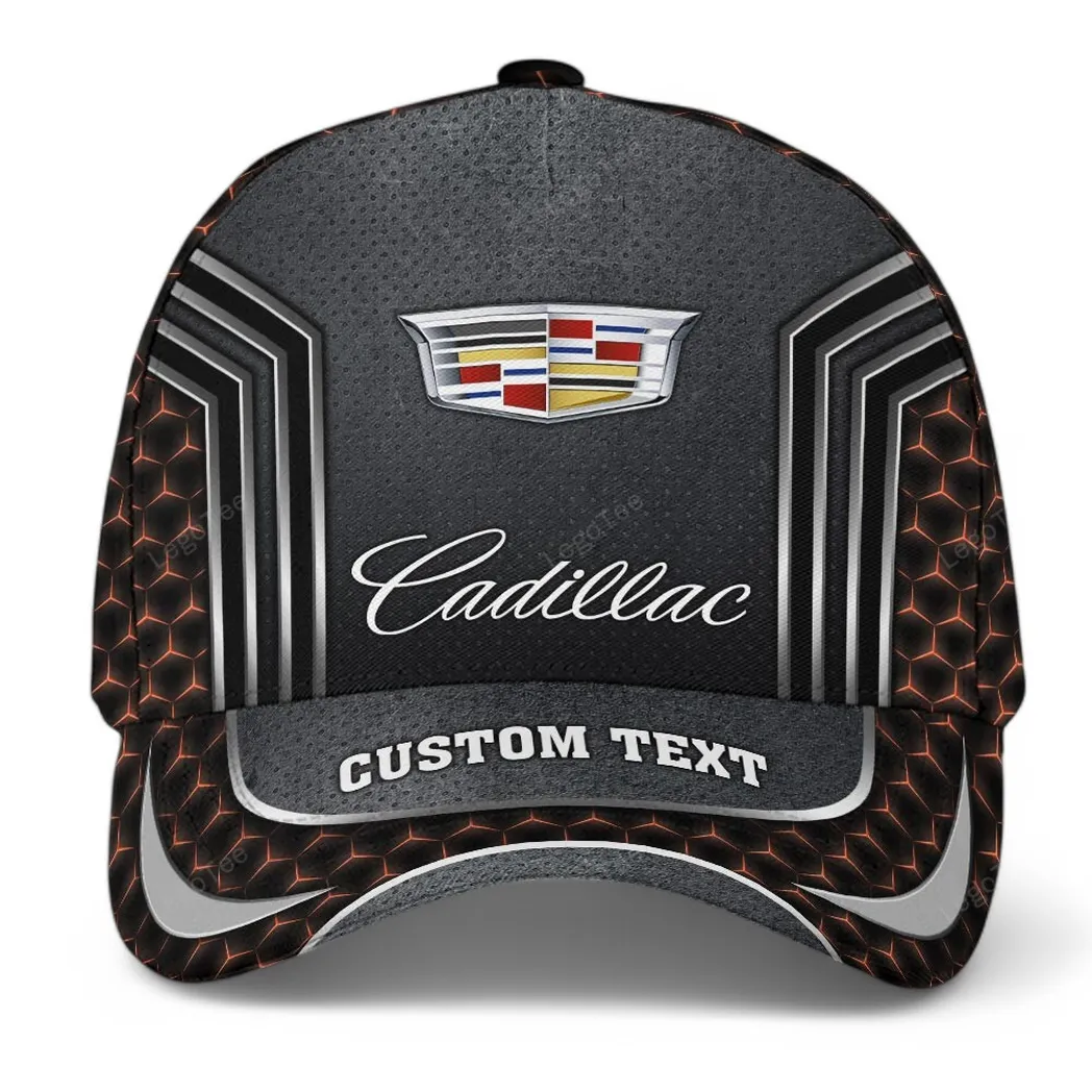 cadillac kappe basecap mit allover druck fr cadillac fans car99031025206 orange kzhrj