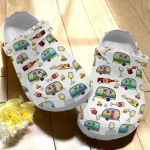 camping and wine whites sole my favorite crocs personalized crocs classic clogs n4xts