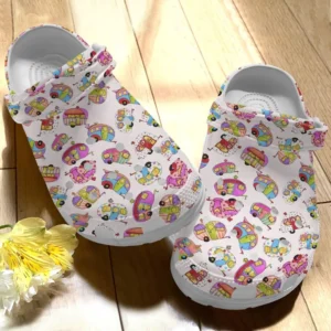 camping personalize clog custom crocs fashionstyle comfortable for women men kid print 3d colorful tents nh8y1