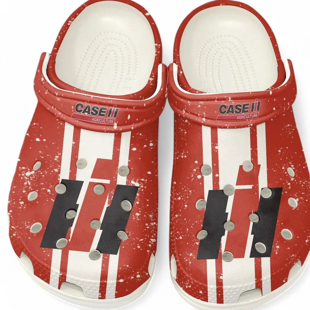 case ih crocs gift for case ih lovers gift for him husband boyfriend car62022025024 white 4q08l