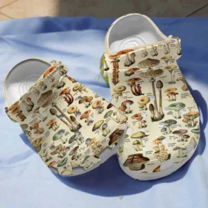 champignon mushroom vintage camping clogs crocs 7eco0