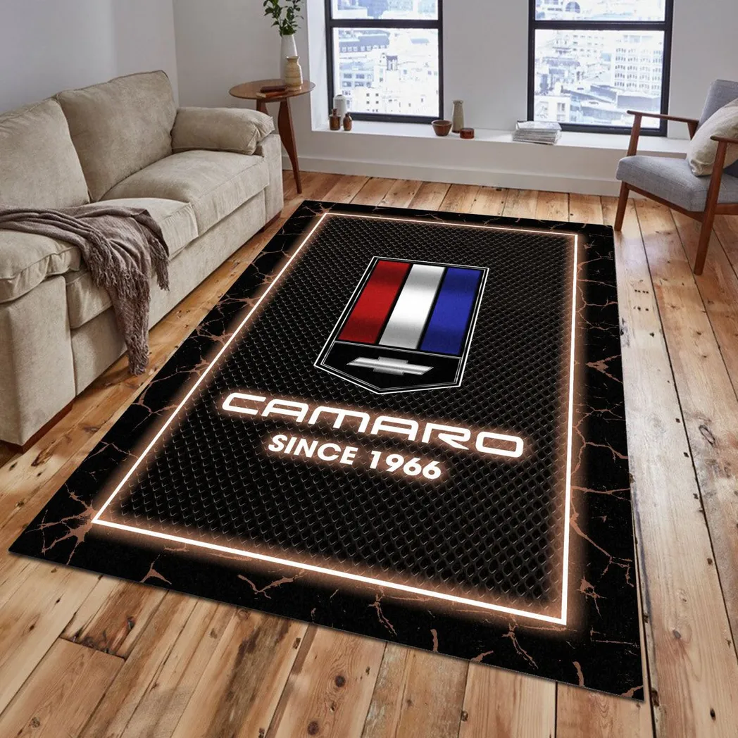 chevrolet camaro rug gift for chevrolet camaro lovers gift for him husband boyfriend car5202192510 brown