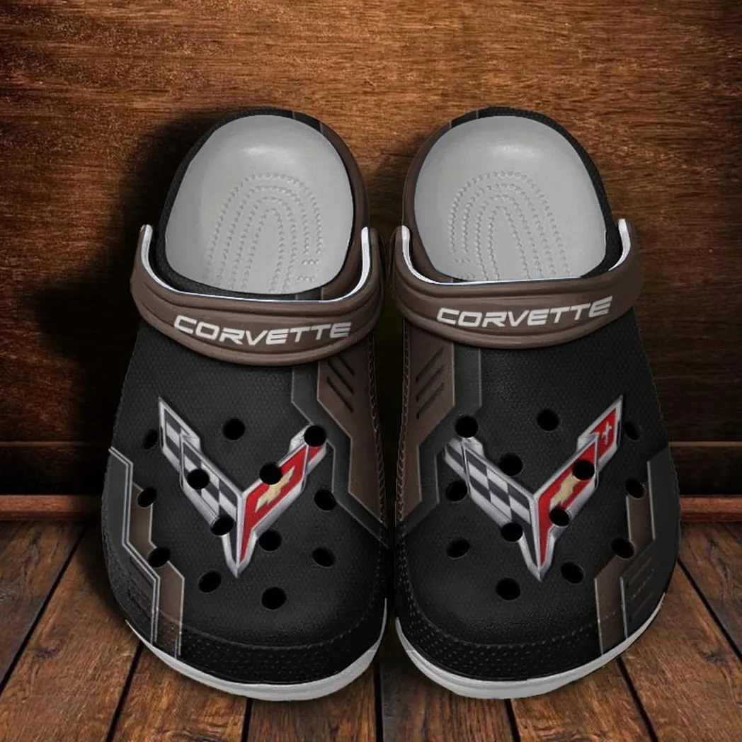 chevrolet corvette crocs clogs mnner frauen geschenk fr chevrolet corvette fan car185031525246 braun zohlh