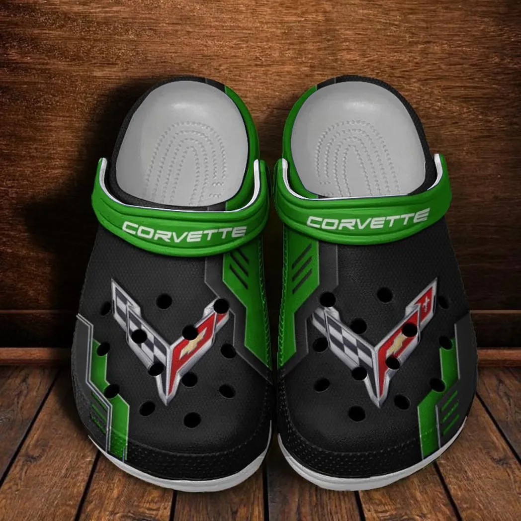 chevrolet corvette crocs clogs mnner frauen geschenk fr chevrolet corvette fan car185031525246 grn 2uy28