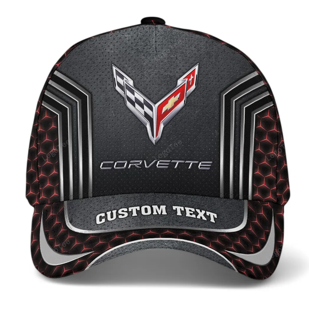 chevrolet corvette kappe basecap mit allover druck fr chevrolet corvette fans car99031025181 rot mm5r6