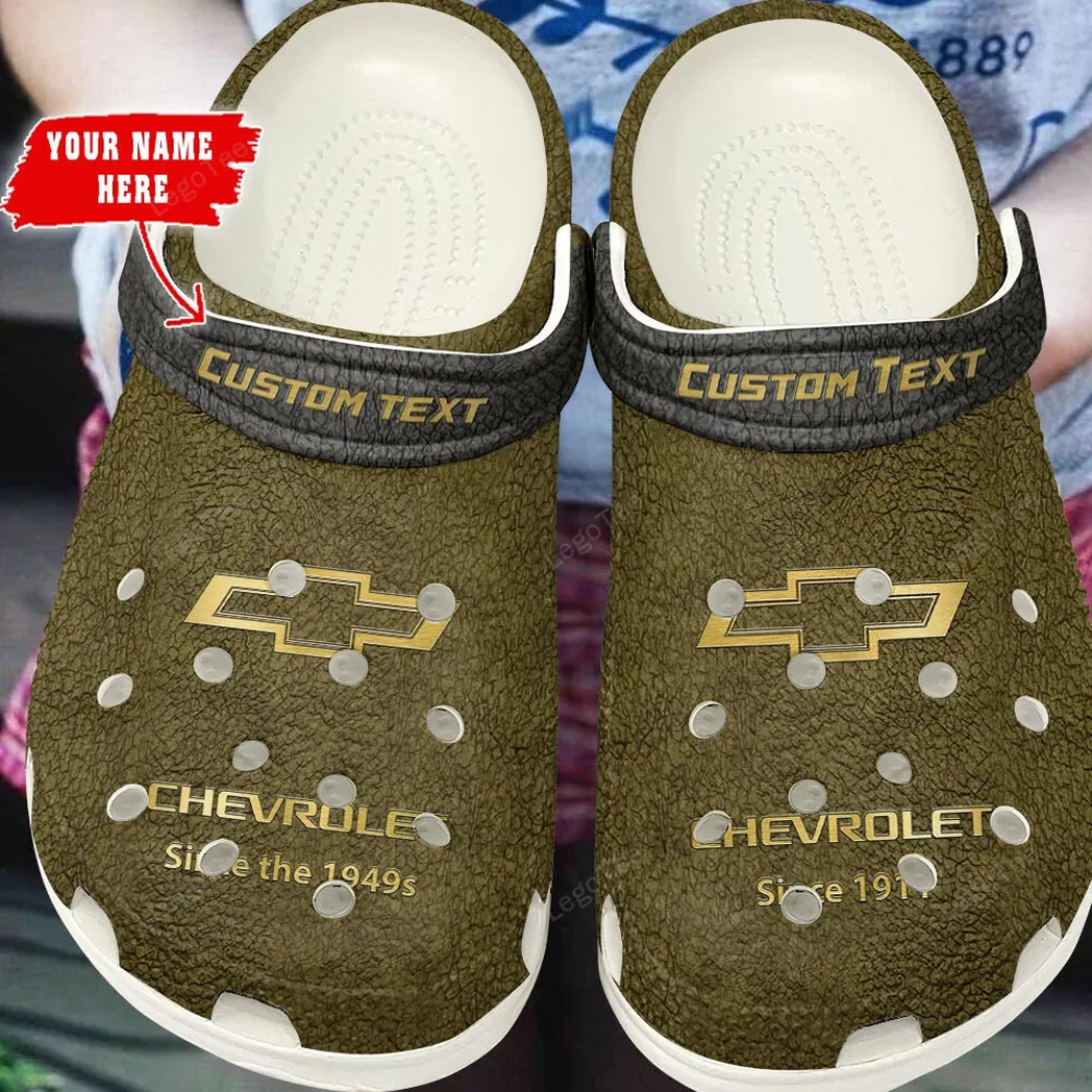 chevrolet crocs gift for chevrolet lovers gift for him husband boyfriend yellow car141021225674 9 ss5ke