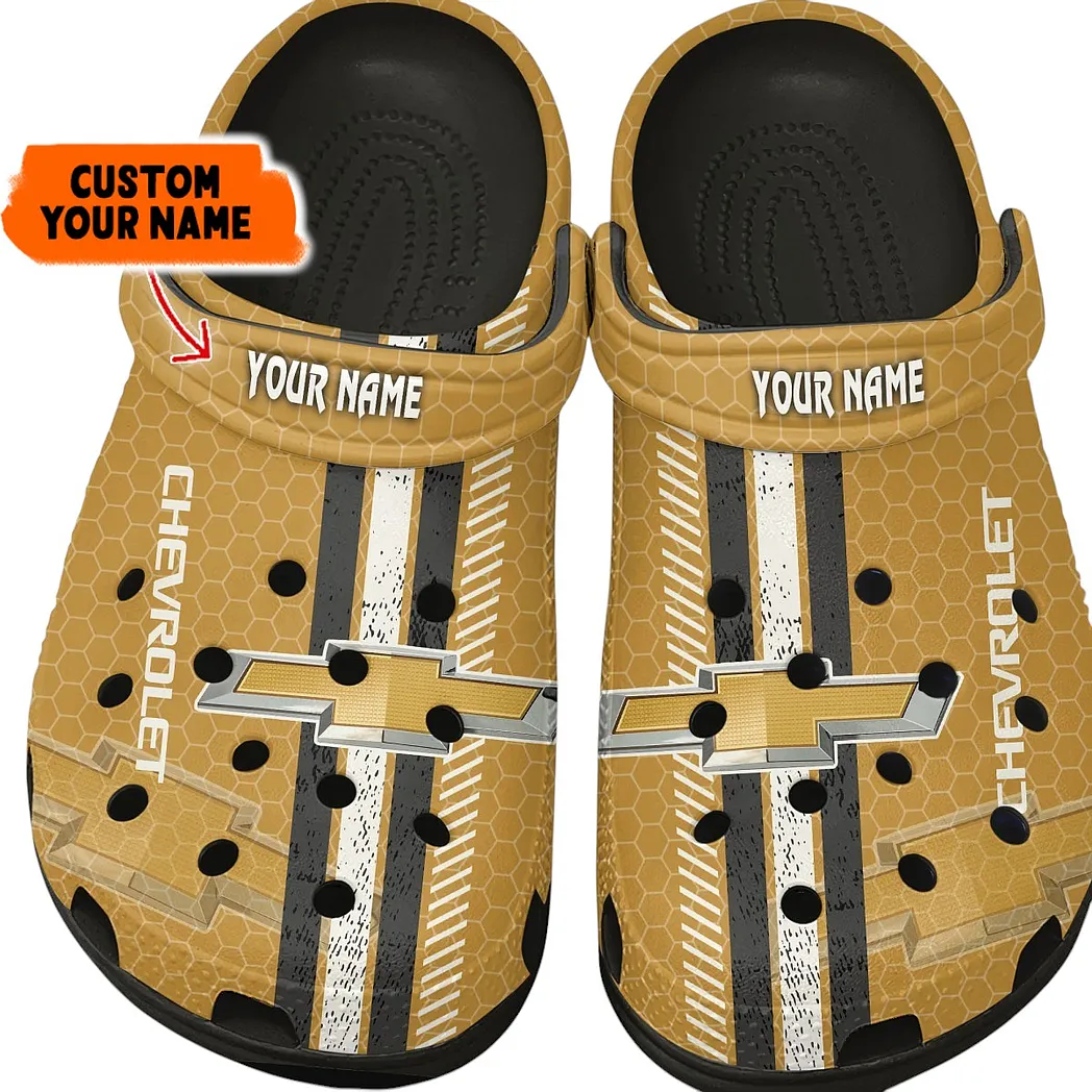 chevrolet crocs shoes gift for chevrolet lovers birthday gift for husband boyfriend car82022025575 black g1mql