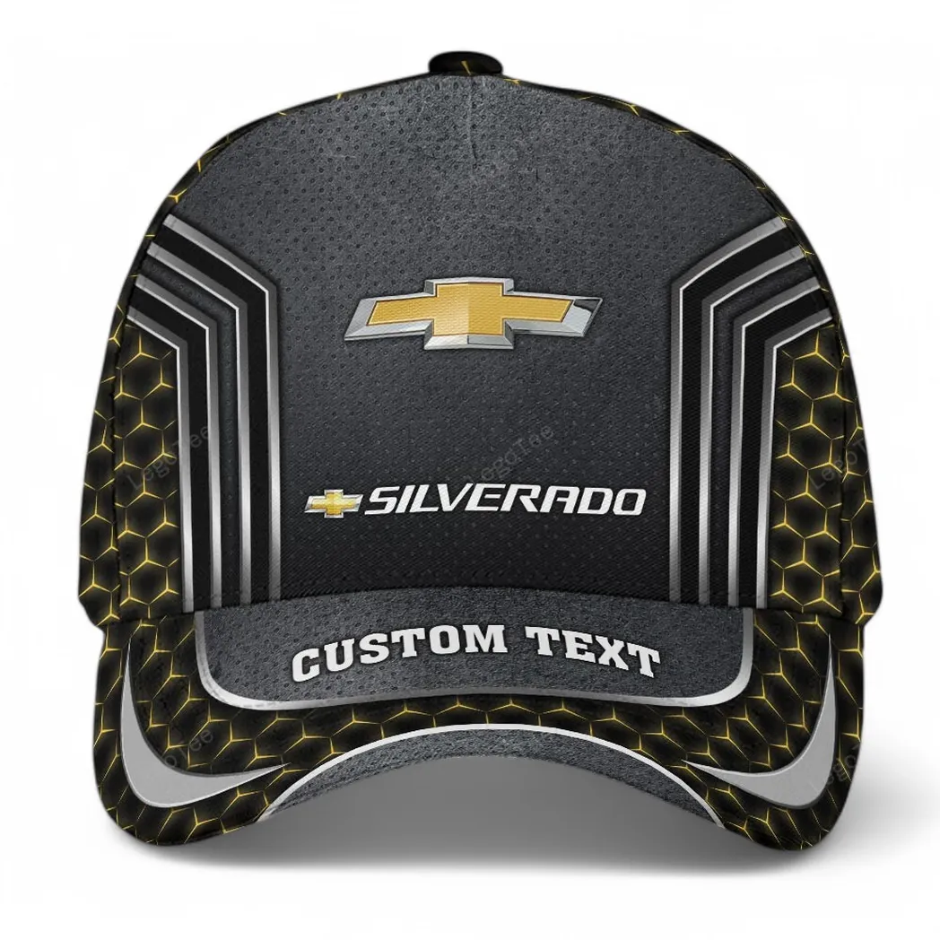 chevrolet silverado kappe basecap mit allover druck fr chevrolet silverado fans car99031025224 gelb leivh