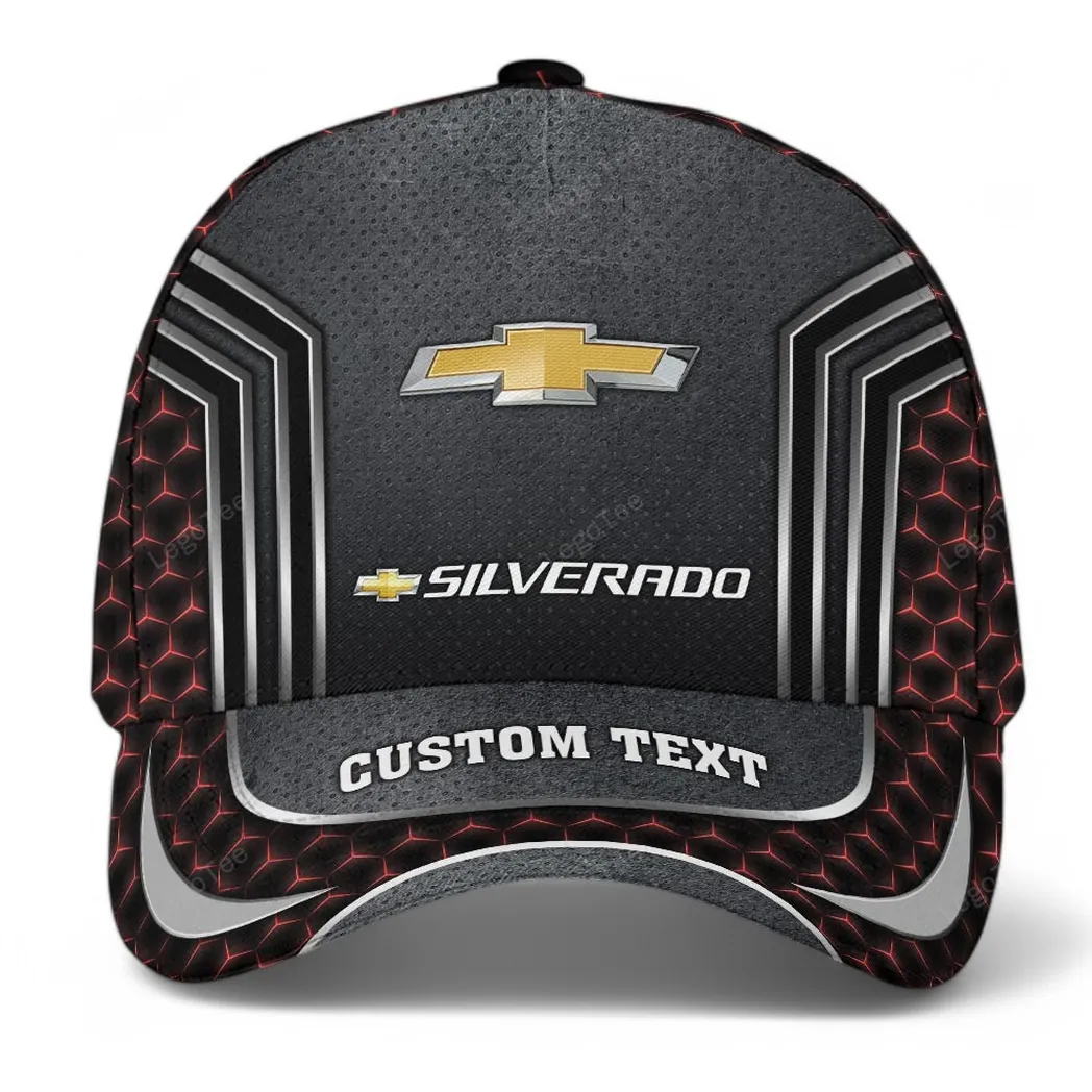 chevrolet silverado kappe basecap mit allover druck fr chevrolet silverado fans car99031025224 rot sl8er