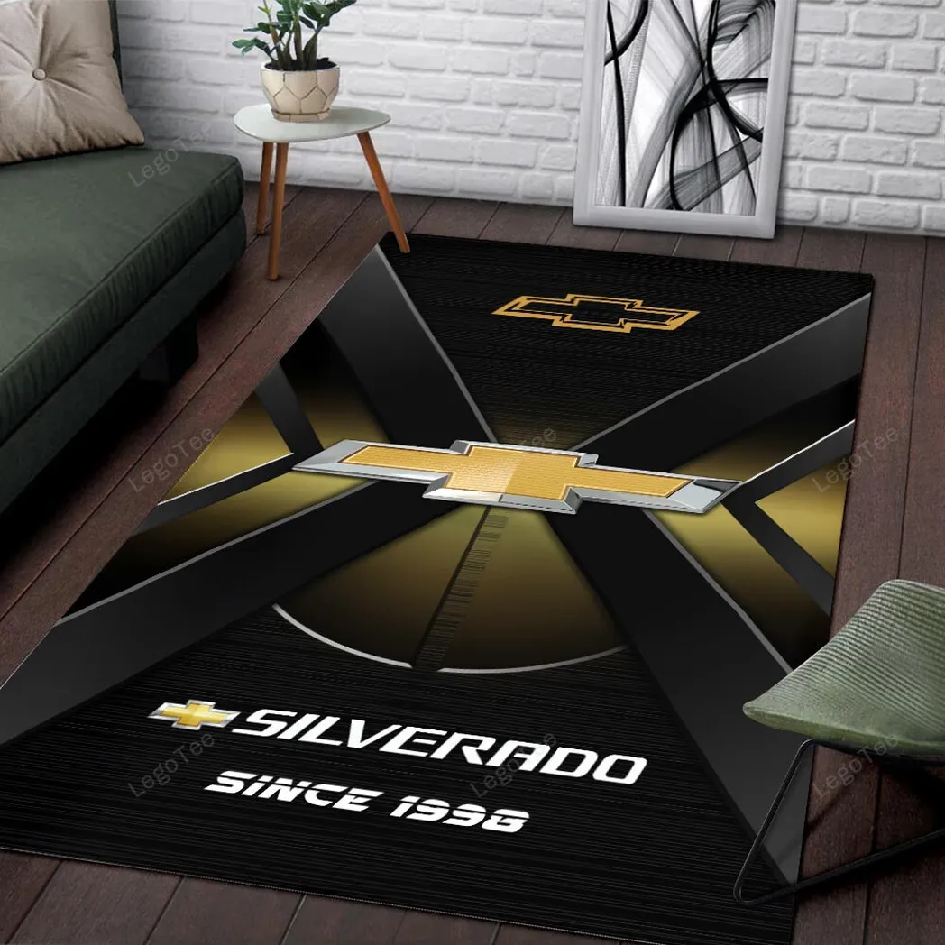 chevrolet silverado rug gift for chevrolet silverado lovers gift for him husband boyfriend car133021225569 i55c6