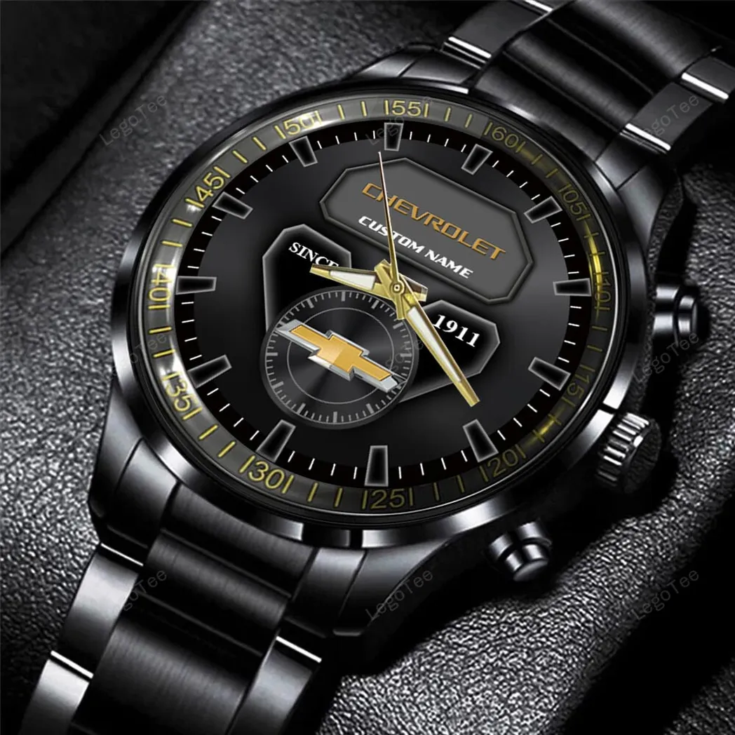 chevrolet uhren edelstahl uhr fr chevrolet fans geschenk fr papa car32803270250331 71k0u