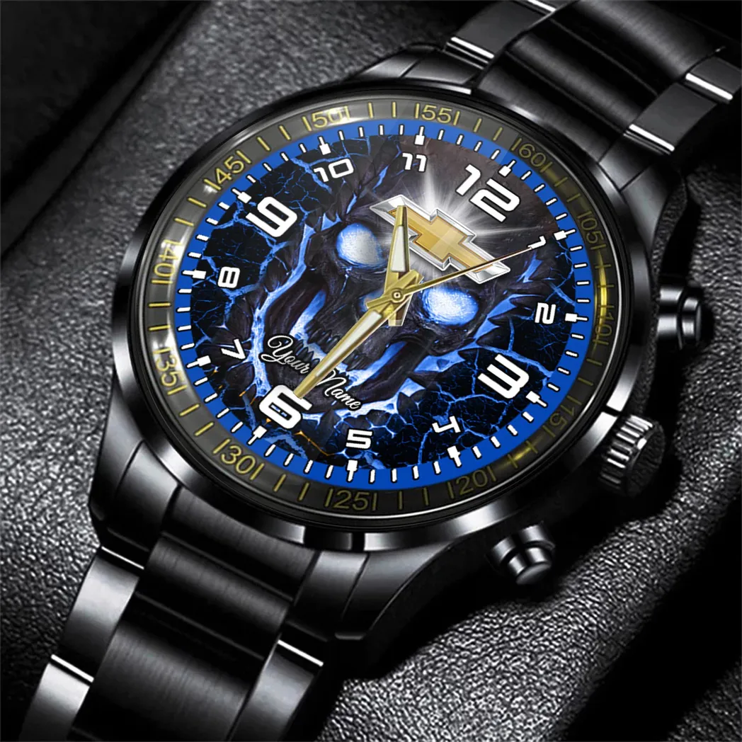 chevrolet uhren edelstahl uhr fr chevrolet fans geschenk fr papa car32803270250686 4fbly
