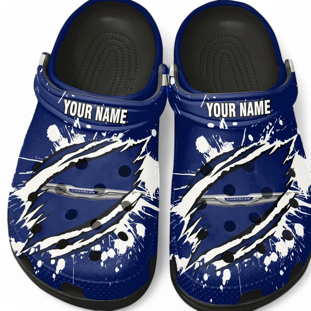 chrysler crocs gift for chrysler lovers gift for him husband boyfriend car5602192515 black