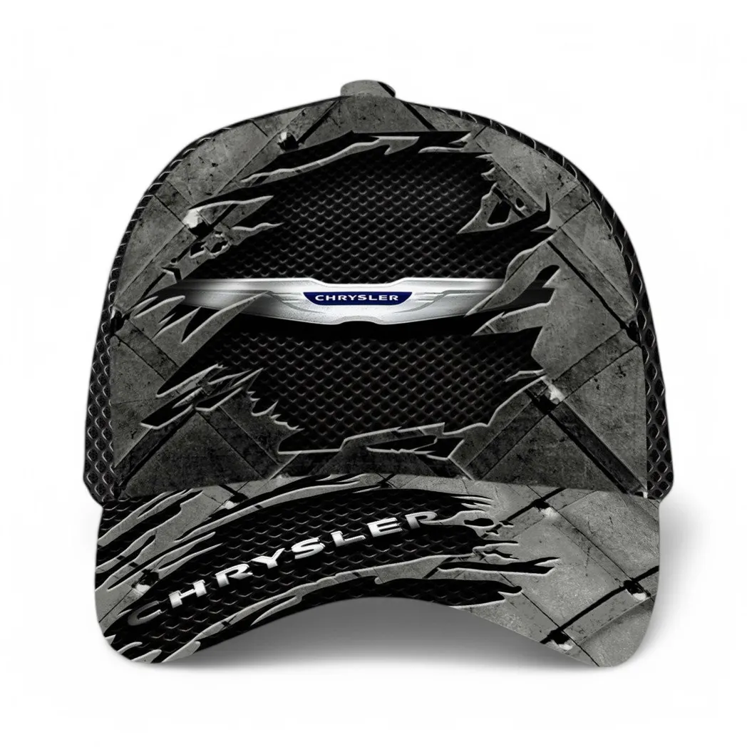 Chrysler Cap, Basecap mit Allover-Druck für Chrysler Fans CAR3802142515