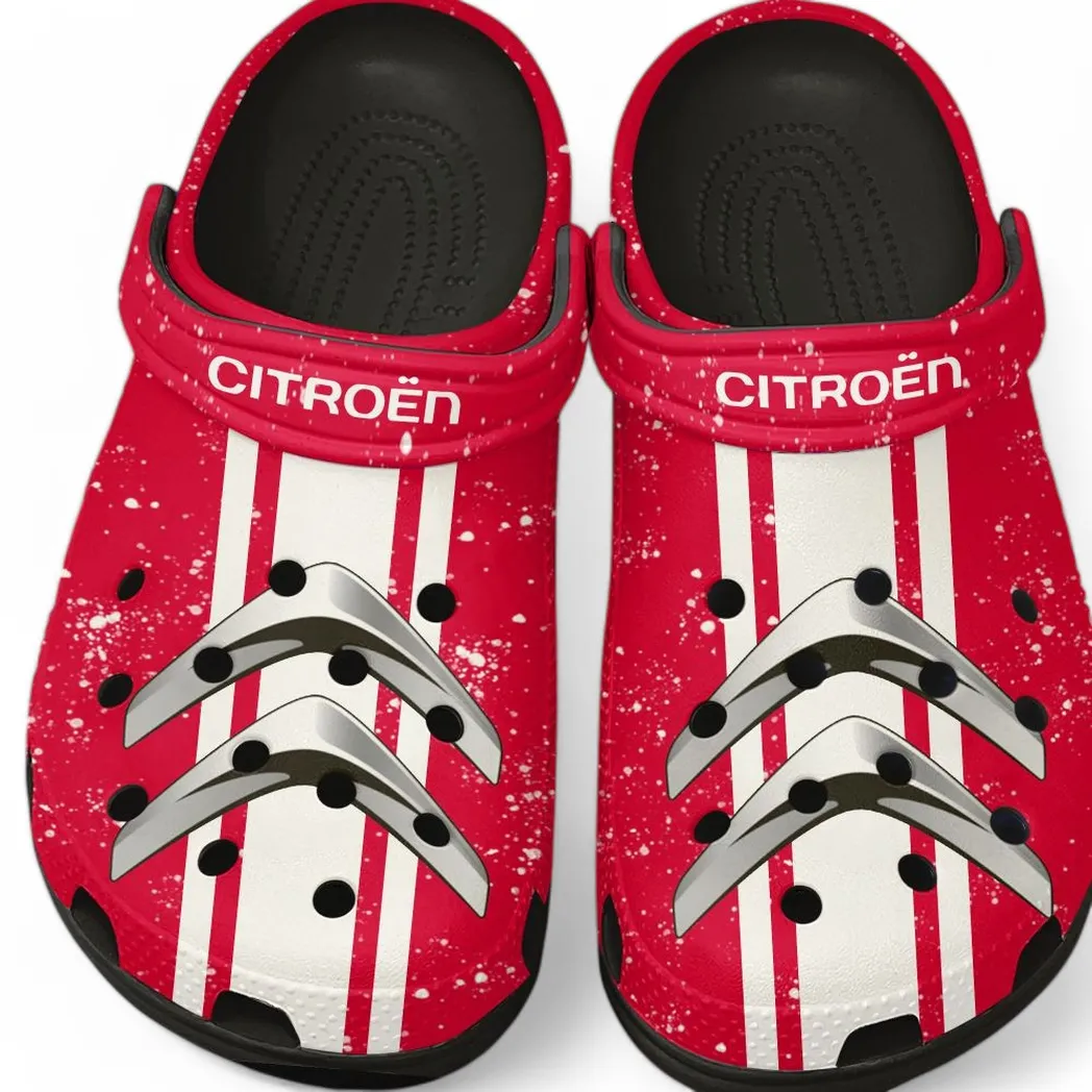 citroen crocs gift for citroen lovers gift for him husband boyfriend car62022025011 black pkz76