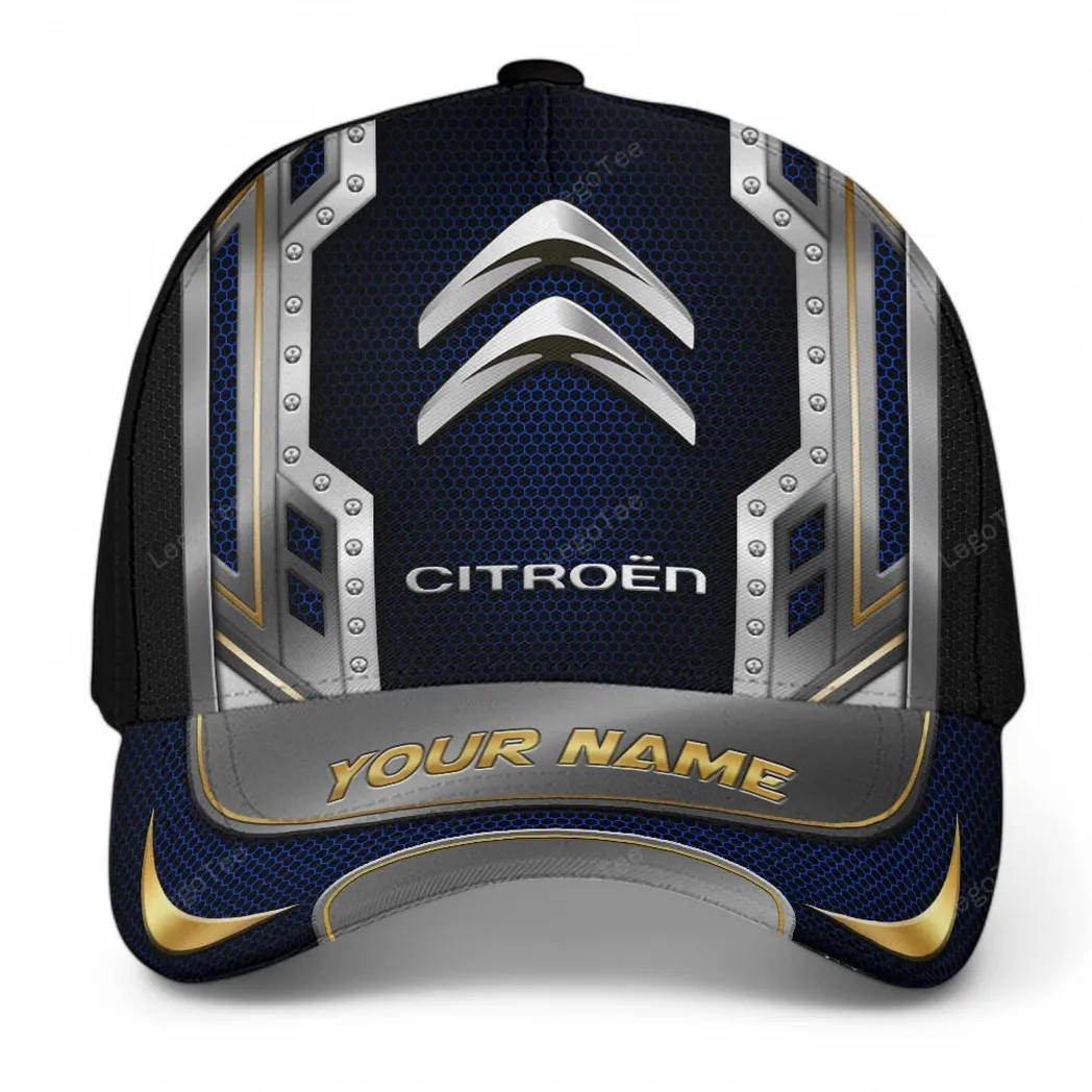 citroen kappe basecap mit allover druck fr citroen fans car99031025130 blau 9orid