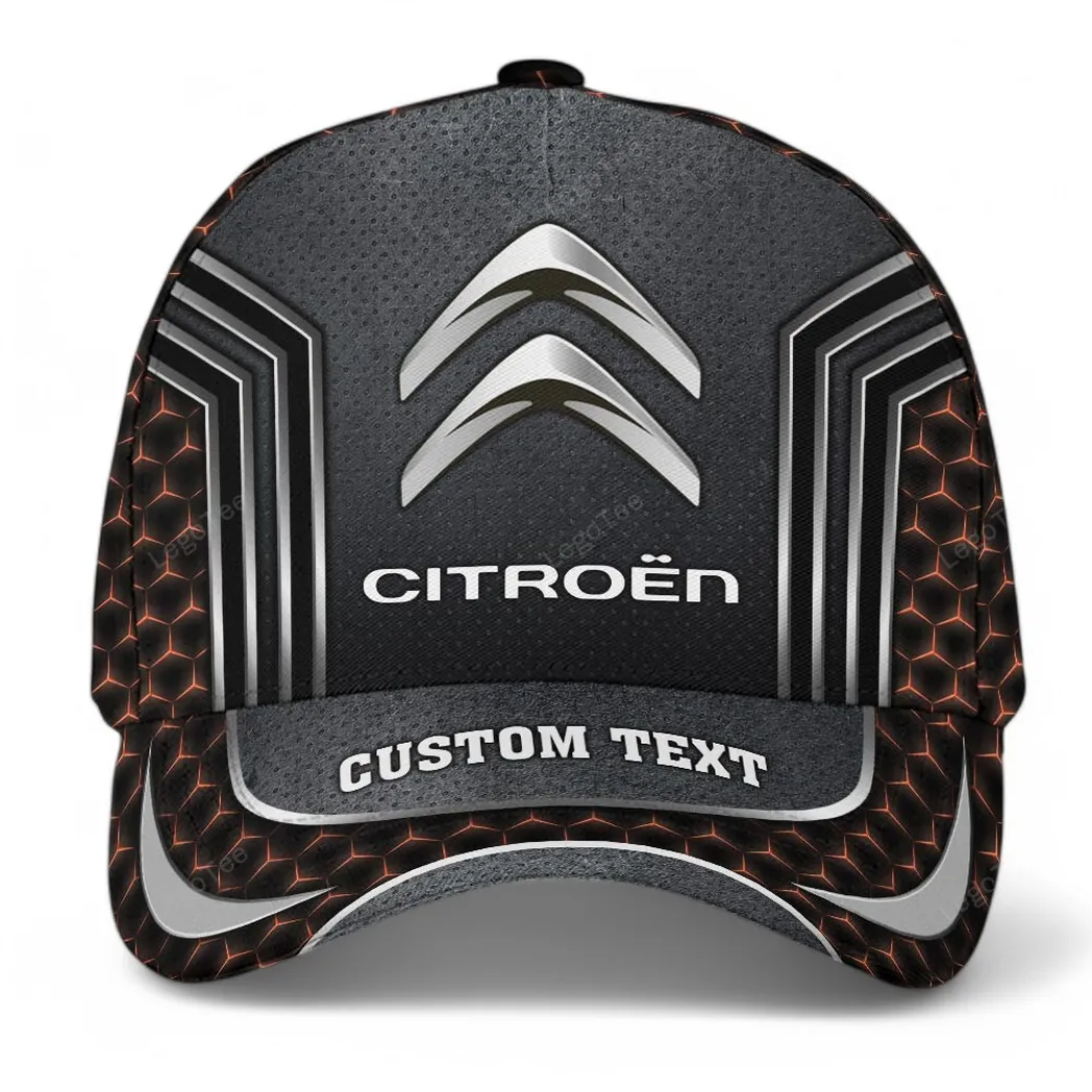 citroen kappe basecap mit allover druck fr citroen fans car99031025214 orange uhz6v