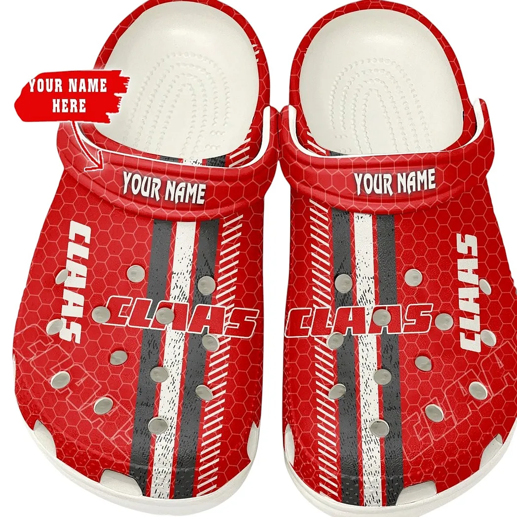 claas crocs shoes gift for claas lovers birthday gift for husband boyfriend car82022025578 white icf1e