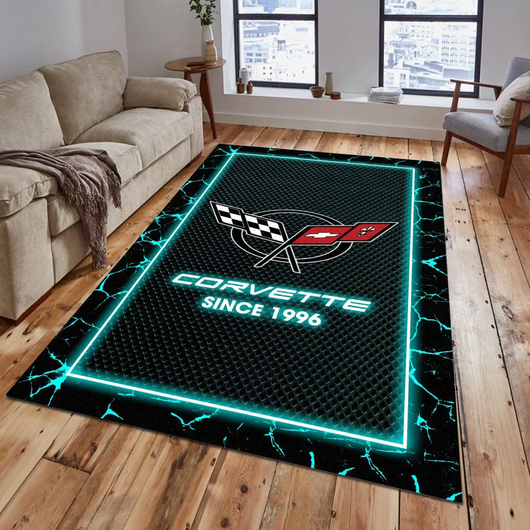 corvette c5 rug gift for corvette c5 lovers gift for him husband boyfriend car5202192516 cyan hzn6z