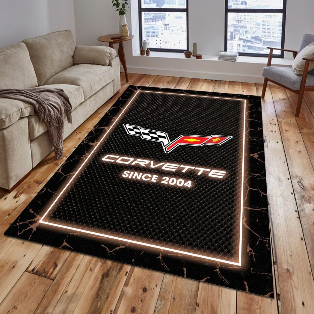 corvette c6 rug gift for corvette c6 lovers gift for him husband boyfriend car5202192517 brown lcd8m