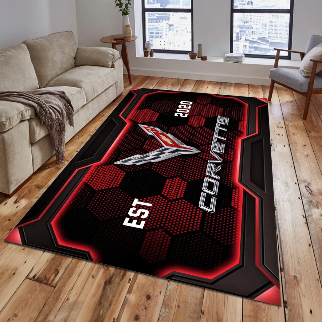 corvette c8 rug gift for corvette c8 lovers gift for him husband boyfriend car3102132554