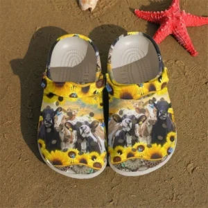 cow happy cows crocs classic clogs ivcr3