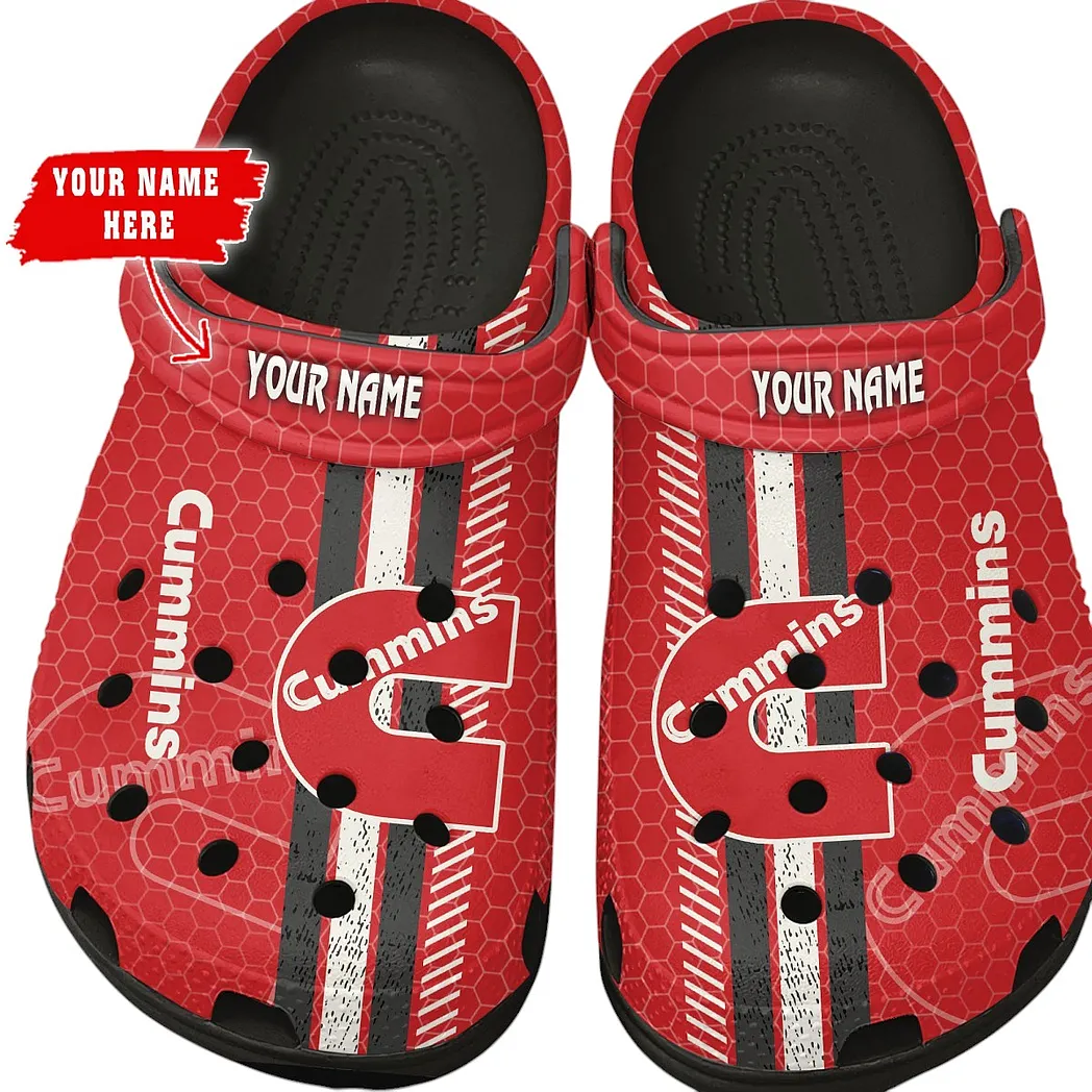 cummins crocs shoes gift for cummins lovers birthday gift for husband boyfriend car82022025580 black rofwi
