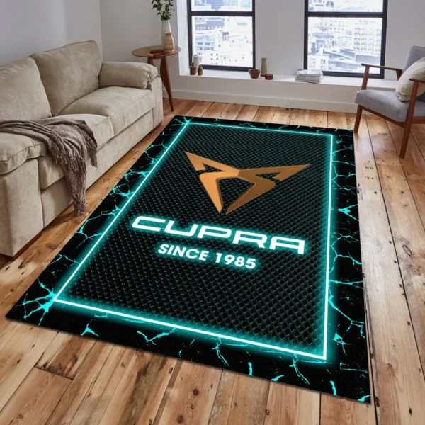 cupra rug gift for cupra lovers gift for him husband boyfriend car5202192518 cyan 2nkql