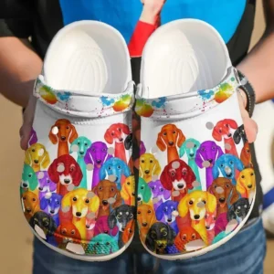 dachshund colorful crocs classic clogs vkwil dachshund colorful crocs classic clogs vkwil