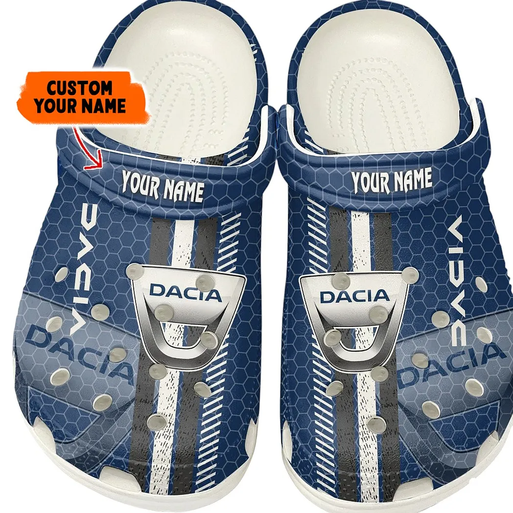 dacia crocs shoes gift for dacia lovers birthday gift for husband boyfriend car82022025582 white