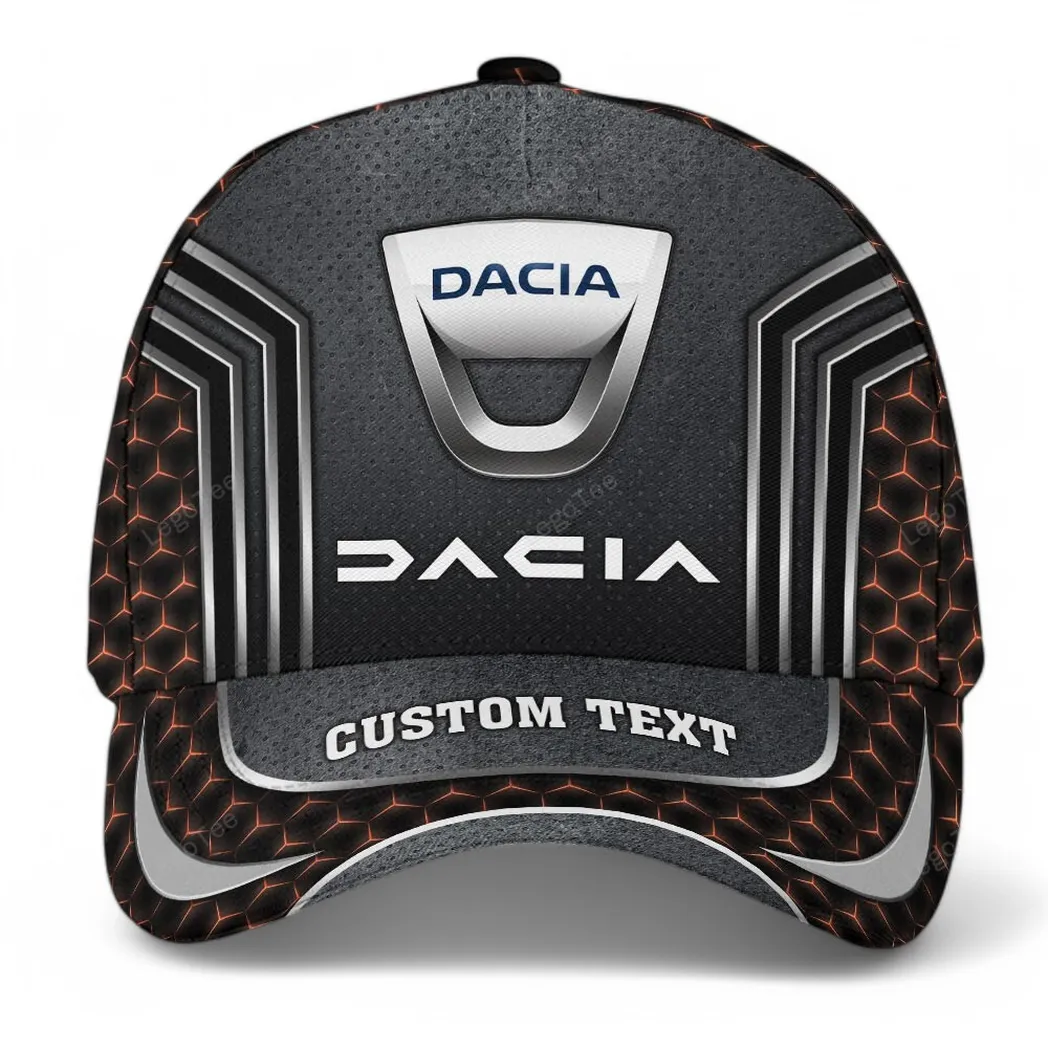 dacia kappe basecap mit allover druck fr dacia fans car99031025211 orange z3on4