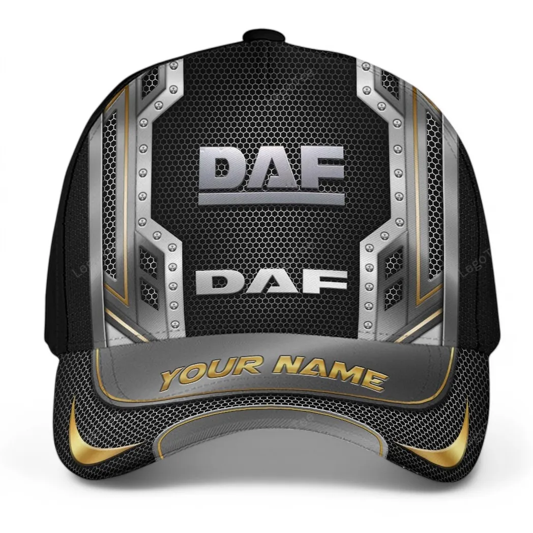 daf trucks kappe basecap mit allover druck fr daf trucks fans car99031025140 wei 0dcd5