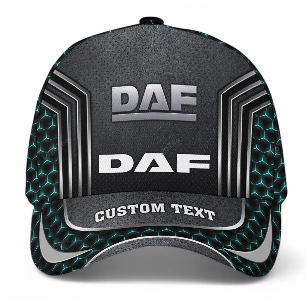 daf trucks kappe basecap mit allover druck fr daf trucks fans car99031025210 cyan dvdy9