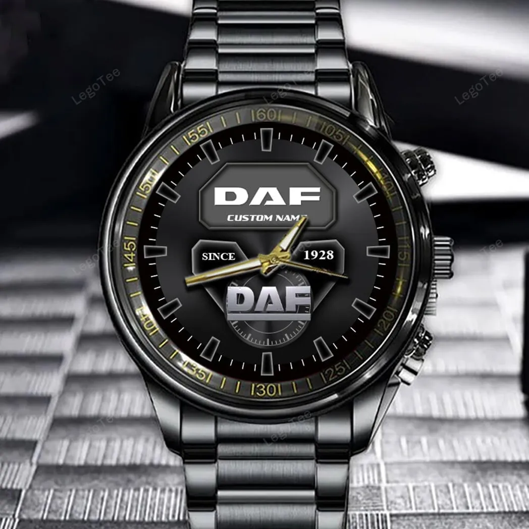 daf uhren edelstahl uhr fr daf fans geschenk fr papa car32803270250319 owrbh