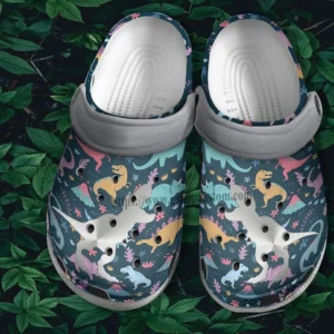 dinosaur crocs mlk9e