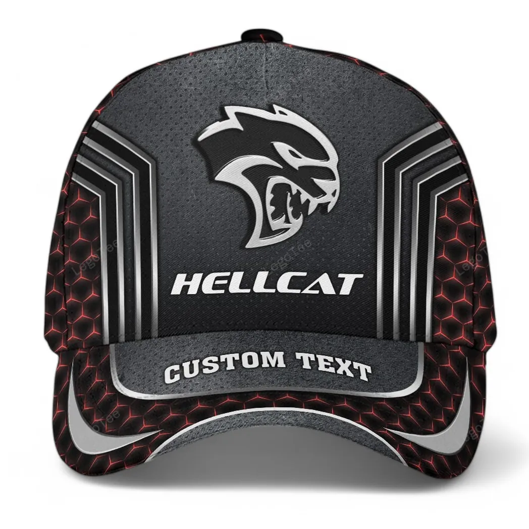 dodge challenger hellcat kappe basecap mit allover druck fr dodge challenger hellcat fans car99031025194 rot aju65